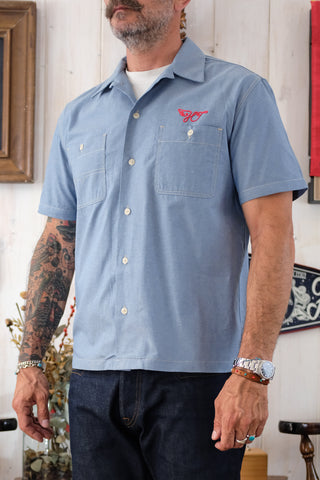 Scots Chambray Short Sleeves Shirt