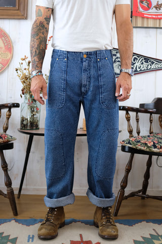 Serama 80's Blue Denim Fatigue