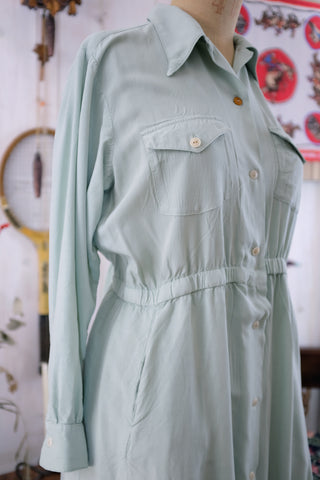 Iorillo Mint Viscose Dress