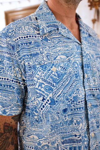 Scots HT print Short Sleeves Shirt