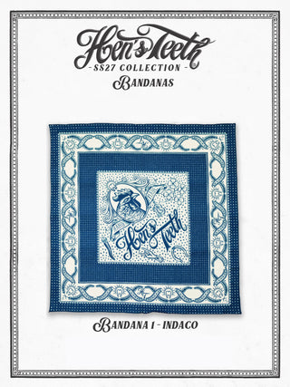 "Lucky" Bandana Indaco 1