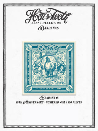 "10th Anniversary" Bandana 15 - Limited Edition