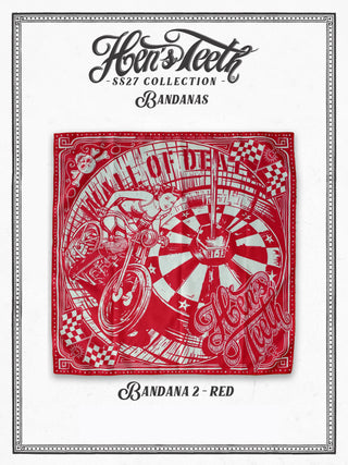 "Wall of death" Bandana Red 2