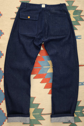 Serama 80's Blue Denim Fatigue