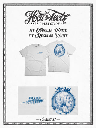 Hoka Hey White T-Shirt Print 37