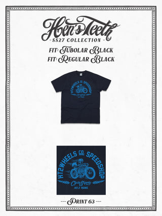 Cycle Supply Black T-Shirt Print 63