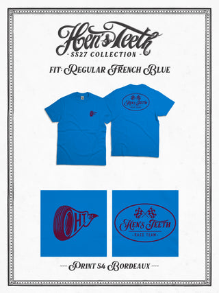 Race Team French Blue T-Shirt Print 54