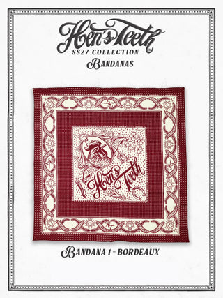 "Lucky" Bandana Bordeaux 1