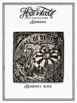 "Wall of death" Bandana Black 2
