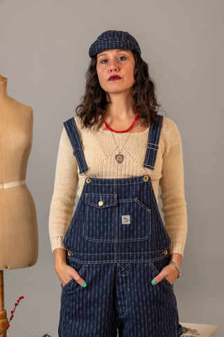 Canvas Bib Overall Printed