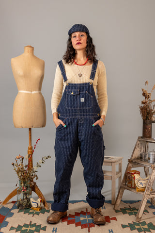 Canvas Bib Overall Printed