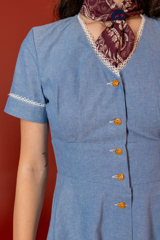 Chambray Dress Tombolo