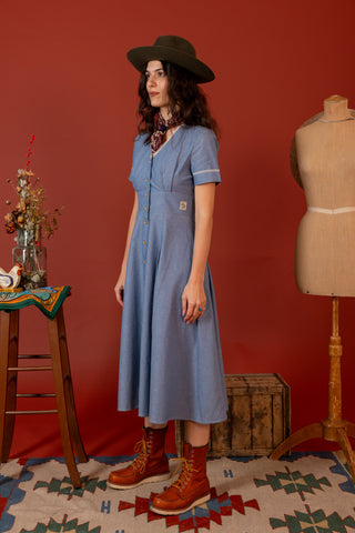 Chambray Dress Tombolo
