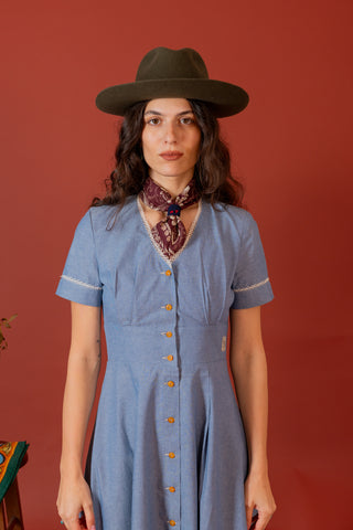 Chambray Dress Tombolo