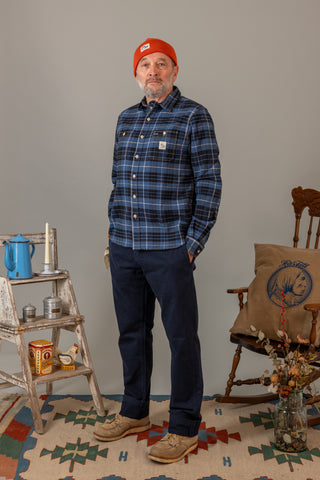 Embroidered Tartan Shirt