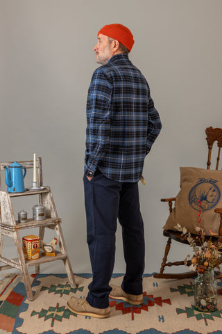 Embroidered Tartan Shirt