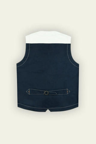 Engineer Blue Natural Vest