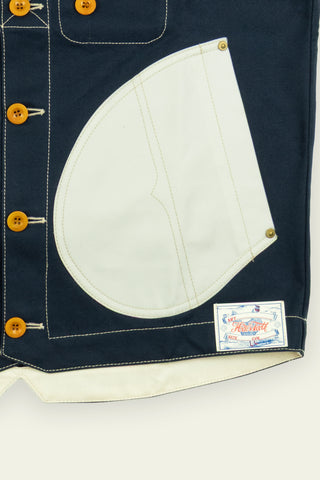 Engineer Blue Natural Vest
