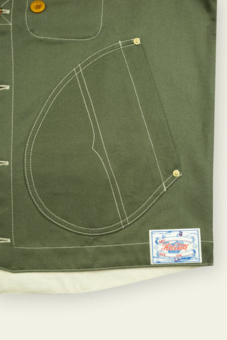 Engineer Military Green Vest