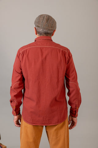 Herringbone Rust Work Shirt