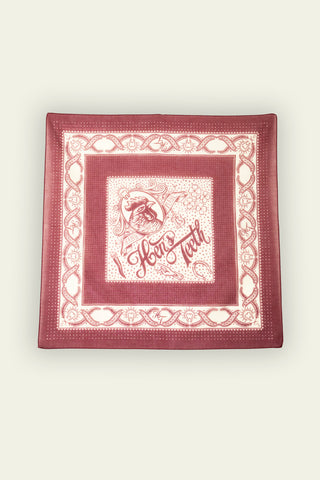 "Lucky" Bordeaux Bandana