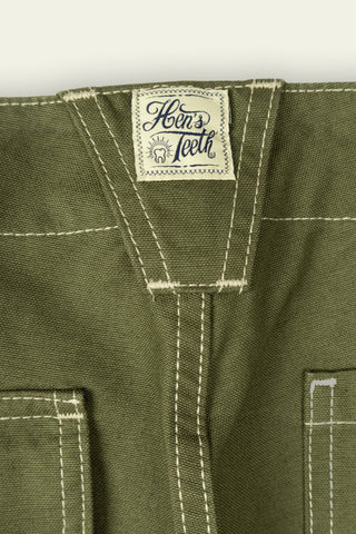 Fatigue All-Rounder Military Green Canvas Pants