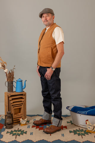 Padded Canvas Vest