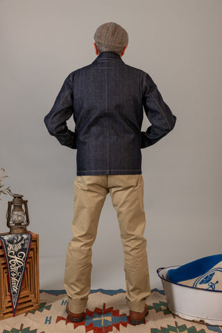 Selvedge Denim Work Jacket 14Oz