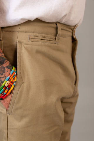 "Triple Twisted" Drill Chino Pants