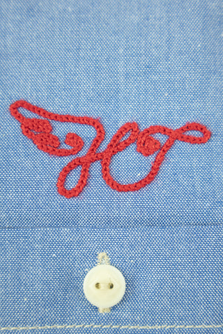 Chambray Bowling Shirt