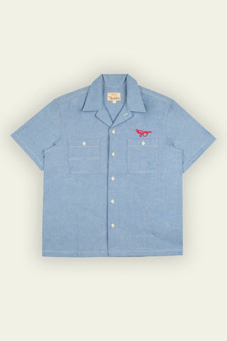 Chambray Bowling Shirt