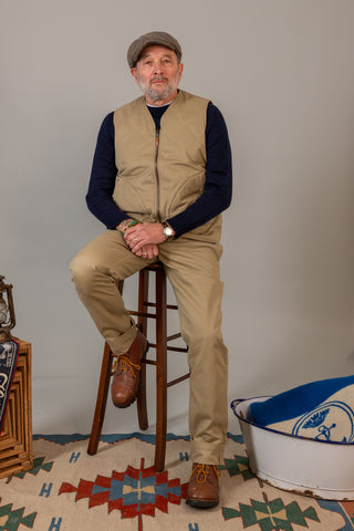 Quilted Reversible Vest