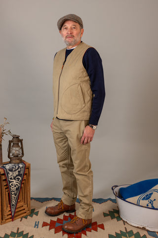 Quilted Reversible Vest