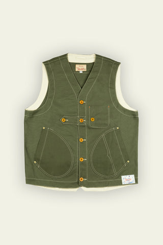Engineer Military Green Vest