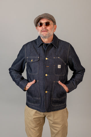 Selvedge Denim Work Jacket 14Oz